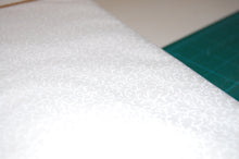 Fabric Shack Sewing Quilting Sew Fat Quarter Cotton Quilt Patchwork Dressmaking Rose and Hubble Tone on Tone White Vine