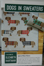 Fabric Shack Sewing Quilting Sew Fat Quarter Cotton Quilt Patchwork Pattern Elizabeth Hartman Dogs in Sweaters Weiner Sausage Dog Daschund