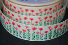 Fabric Shack Sewing Quilting Sew Ribbon Haberdashery Poppy Poppies Remembrance Armistice Day Field 25mm