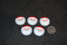 Groves Buttons Christmas Santa Robin Snowman Reindeer Ruldolp Red Nose Christmas Figgy Pudding 23mm