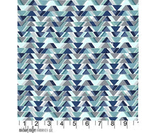 Michael Miller Sassy Cats Atomic Web Triangle Geometric Shape White Cotton Fabric