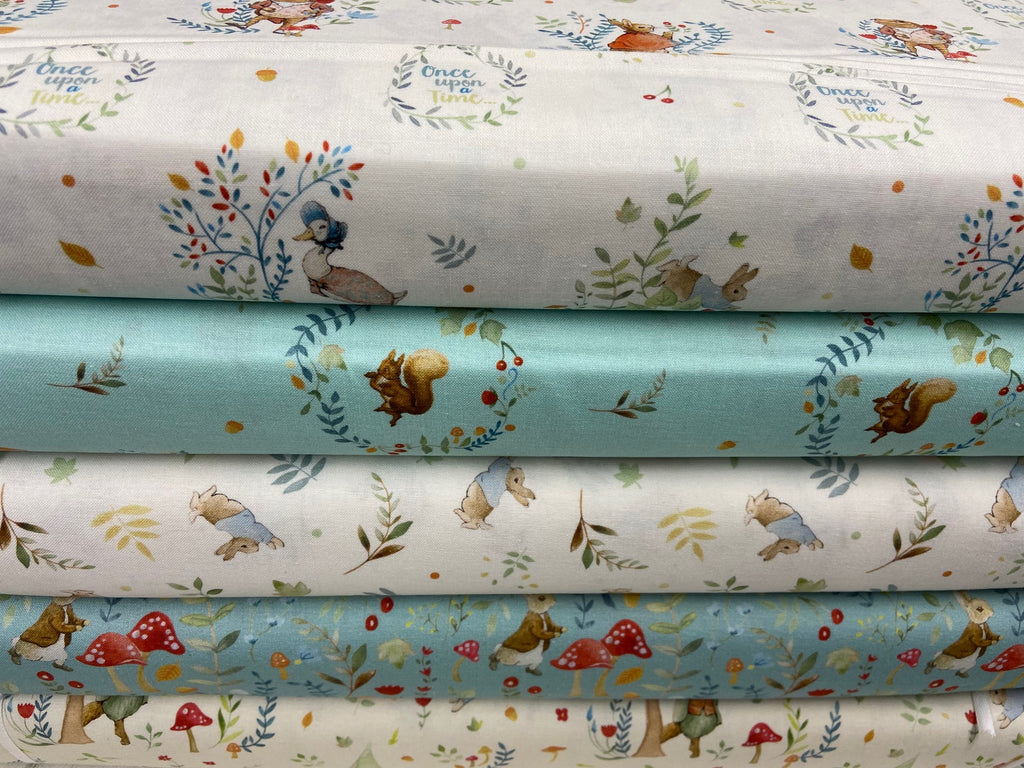 Beatrix Potter Once Upon A Time Blue 120 Years of Peter Rabbit License ...