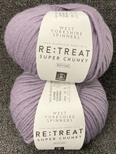 west yorkshire spinners retreat super chunky roving re treat wool yarn blue bluefaced kerry hill inspire lavender 1120 fabric shack malmesbury