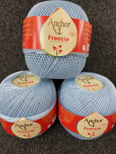 anchor freccia 6 3 ply 3ply mercerised cotton crochet thread 100g light blue 128 fabric shack malmesbury