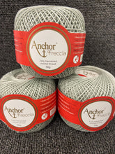 anchor freccia 6 3 ply 3ply mercerised cotton crochet thread 50g grey green 676 fabric shack malmesbury