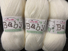 big value baby 2 ply king cole cream 4316 wool yarn fabric shack malmesbury knit knitting crochet 3