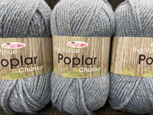 big value poplar chunky denim 4351 king cole wool yarn  knitting knit crochet fabric shack malmesbury