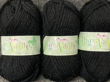 big value super chunky king cole wool yarn black 008 knitting knit fabric shack malmesbury