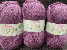 big value super chunky king cole wool yarn bramble purple 1978 knitting knit fabric shack malmesbury