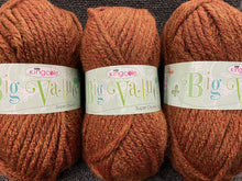 big value super chunky king cole wool yarn copper orange 1976 knitting knit fabric shack malmesbury