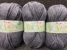 big value super chunky king cole wool yarn graphite grey 1545 knitting knit fabric shack malmesbury