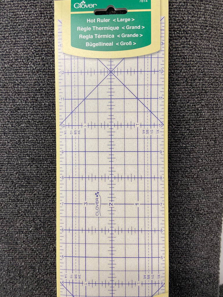 Clover Triangle Ruler Clover Hot Ruler – Fabric Shack Malmesbury