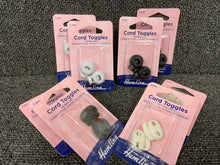 cord toggles various colours styles fabric shack malmesbury haberdashery