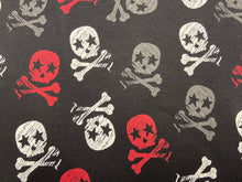 cotton jersey skull crossbones cross bones pirate gothic goth emo black french terry fabric shack malmesbury 4