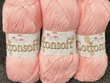 cotton soft dk double knit cottonsoft yarn wool blush pink 3363