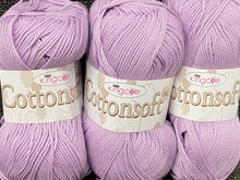 cotton soft dk double knit cottonsoft yarn wool iris light purple lilac 3463