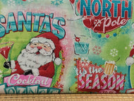 courtney morgenstern 3 three wishes holiday spirits christmas holidays cotton fabric shack malmesbury santa father christmas boozy cocktails lounge