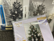 crochet kit christmas snowflakes metallic various colours intermediate fabric shack malmesbury 2