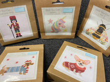 cross stitch kit crosstich unicorn fabric shack malmesbury