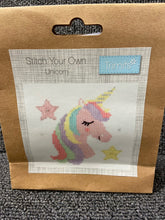 cross stitch kit crosstich unicorn fabric shack malmesbury