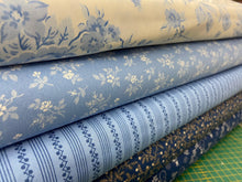 crystal lane bunny hill designs moda stripes french blue fabric shack malmesbury fat quarter cotton patchwork quilt quilt 2