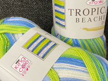 King Cole Tropical Beaches Double Knit DK Self Stripe Variegated Wool Yarn 200g Various Colours