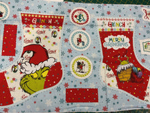 dr seuss the grinch who sole christmas fat quarter pack bundle stocking panel cotton fabric shack malmesbury 3