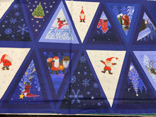 eva melhuish lewis and & irene tomten santa fathter christmas bunting panel cotton fabric shack malmesbury 5