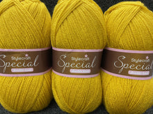 fabric shack knitting crochet knit wool yarn stylecraft special dk double knit dandelion dark yellow 1856