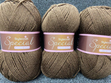 fabric shack knitting crochet knit wool yarn stylecraft special dk double knit walnut brown 1054