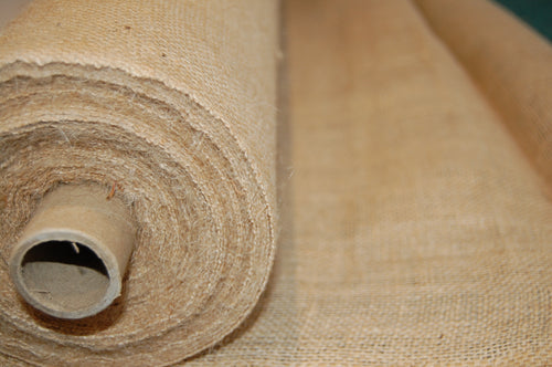 Jute Ribbon Roll, Burlap Upholstery Trim, 0.6 Inches x 23 Yards