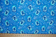 fabric shack sewing quilting sew fat quarter cotton quilt patchwork dressmaking studio e fairy land fairyland fairies houses house jars glow in the dark childrens girls kids (3)