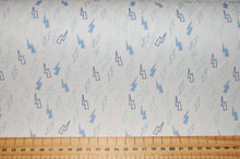 fabric shack sewing quilting sew fat quarter cotton quilt pathcwork fabric wonder ribbed cotton little lightning bolts rose pink baby blue (5)