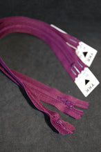 fabric shack sewing quilting sew fat quarter cotton quilt ykk zip closed dark plum purple 230 30cm 12 ins inches