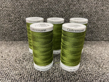 fabric shack gutermann extra strong thread forest green 100m 585
