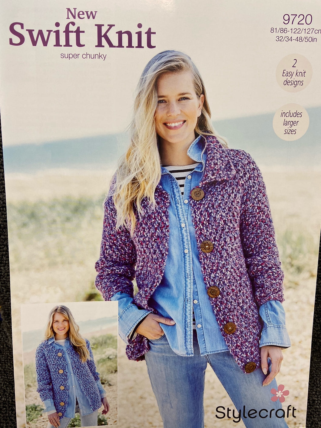 Stylecraft Knitting Pattern Ladies Cardigan/Jacket Super Chunky