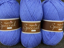 fabric shack knitting crochet knit wool yarn stylecraft aran bluebell 1082