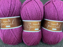 fabric shack knitting crochet knit wool yarn stylecraft aran plum 1061