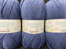 fabric shack knitting crochet knit wool yarn stylecraft bambino double knit dk baby babies denim dungarees 3943