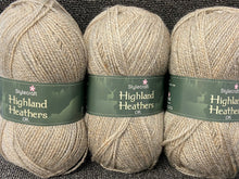 fabric shack knitting crochet knit wool yarn stylecraft highland heathers double knit dk grist natural 3750