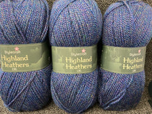 fabric shack knitting crochet knit wool yarn stylecraft highland heathers double knit dk loch blue 3751