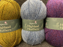 fabric shack knitting crochet knit wool yarn stylecraft highland heathers double knit dk various colours