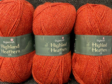 fabric shack knitting crochet knit wool yarn stylecraft highland heathers double knit dk whisky orange 1303