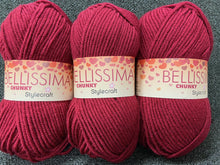 fabric shack knitting crochet knit wool yarn stylecraft life chunky bellissima rio red 3932