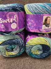 fabric shack knitting crochet knit wool yarn stylecraft life double knit dk batik swirl 200g blue ocean 3732
