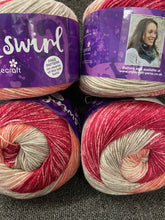 fabric shack knitting crochet knit wool yarn stylecraft life double knit dk batik swirl 200g coral reef 3739