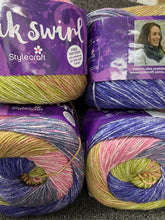 fabric shack knitting crochet knit wool yarn stylecraft life double knit dk batik swirl 200g spring garden 3740