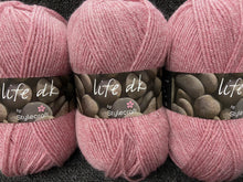 fabric shack knitting crochet knit wool yarn stylecraft life double knit dk rose 2301