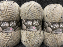 fabric shack knitting crochet knit wool yarn stylecraft life double knit dk stone nepp 2324