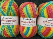 fabric shack knitting crochet knit wool yarn stylecraft merry go roujnd wondersoft double dk 100g starburst 3145 purple fizz 3149